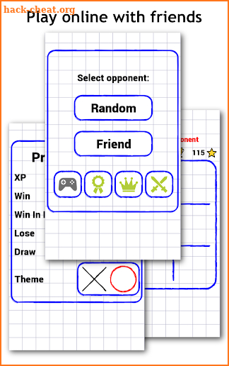 Tic Tac Toe Duel (Online) screenshot