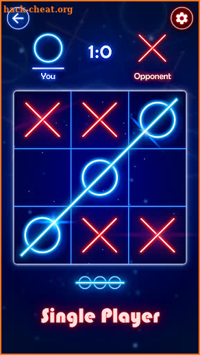 Tic Tac Toe Glow screenshot