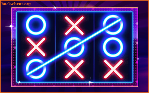 Tic Tac Toe Glow Machine screenshot