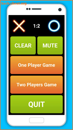 Tic Tac Toe Glow Simple Easy screenshot