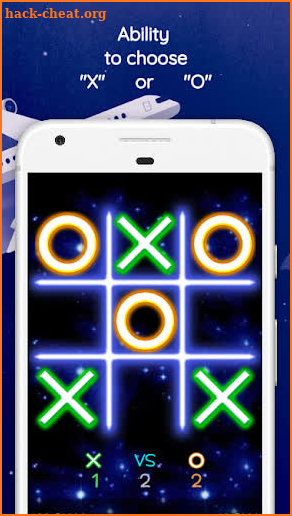 Tic Tac Toe Glowing screenshot