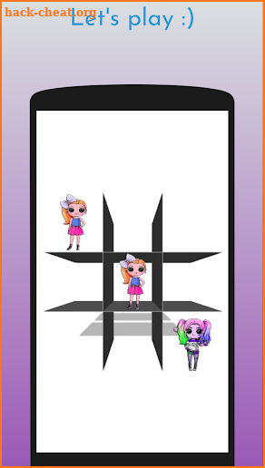 Tic tac toe Jojo Siwa screenshot