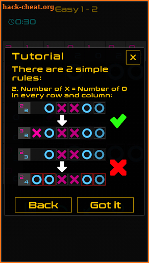 Tic Tac Toe Logic screenshot