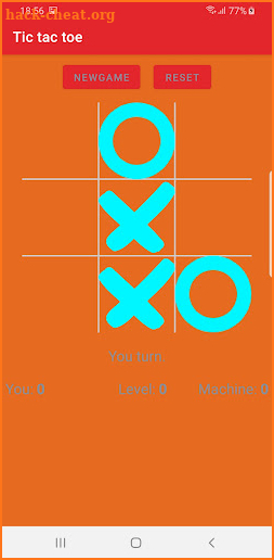 Tic tac toe un09q screenshot