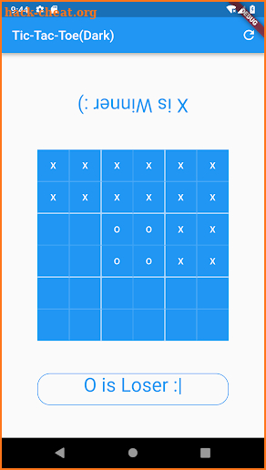 Tic-Tac-Toe(Dark) screenshot