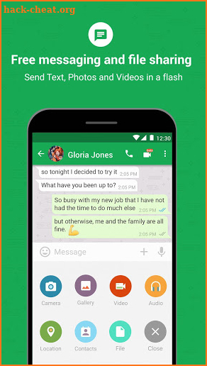 Ticer Messenger screenshot