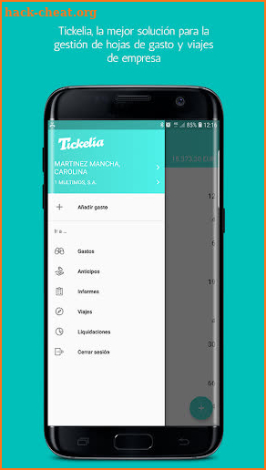 Tickelia screenshot