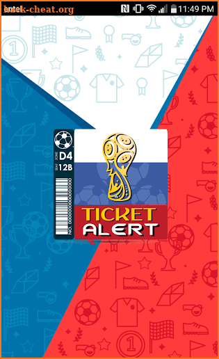 TicketAlert - Russia 2018 screenshot