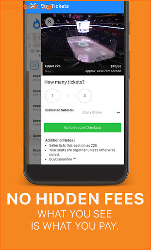 TicketFire - Tickets to Sports, Concerts, Theater screenshot