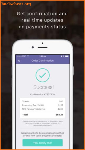 TicketHero Pay Parking Tickets screenshot