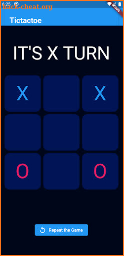 Tictactoe screenshot