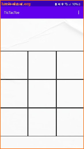 TicTacToe App screenshot