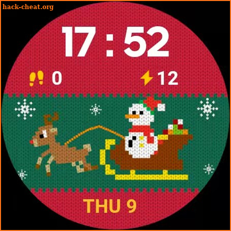 TicWatch Christmas Elk screenshot