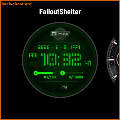TicWatch FalloutShelter screenshot
