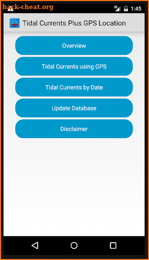 Tidal Currents + GPS Location screenshot