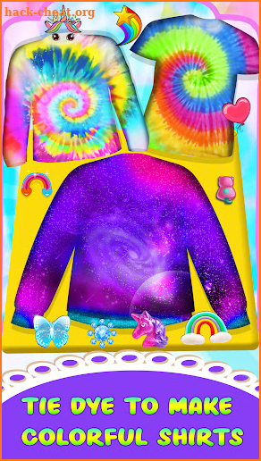 Tie Dye Dress Design Art screenshot