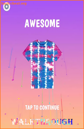 Tie Dye Game Guide. screenshot