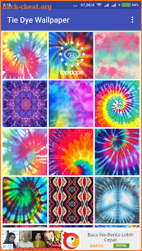 Tie Dye Wallpaper screenshot