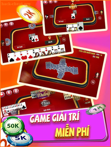 Tiến Lên Miền Nam - Đánh bài offline CLUB screenshot