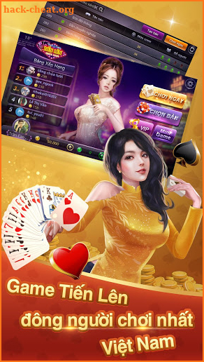 Tiến lên Miền Nam- Tiến Lên - tien len - ZingPlay screenshot