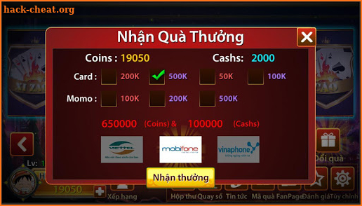 Tiến lên nhận quà - HDG screenshot