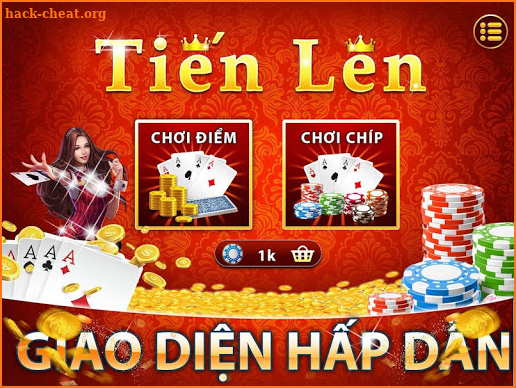 Tiến lên Offline - Tien len -  Đánh bài tiến lên screenshot