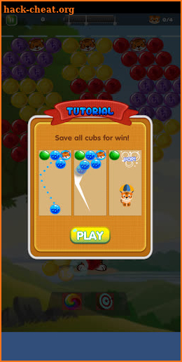 Tiger Bubble Shooter screenshot