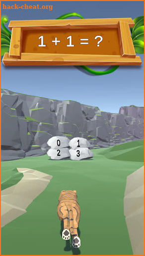 Tiger Math Facts: Addition screenshot