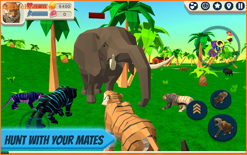 Tiger Simulator 3D screenshot