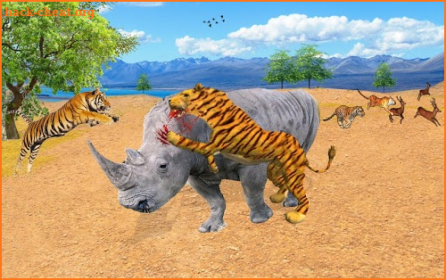 Tiger Simulator Free: Ultimate Tiger Hunting 3D screenshot