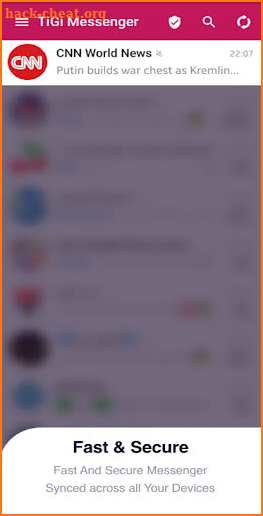 TiGi Messenger | بدون فیلتر | ضد فیلتر screenshot