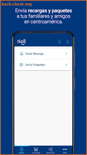 Tigo Internacional Recargas screenshot