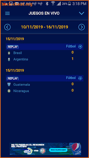 Tigo Sports Guatemala screenshot