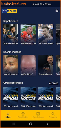 Tigo Sports Nicaragua screenshot