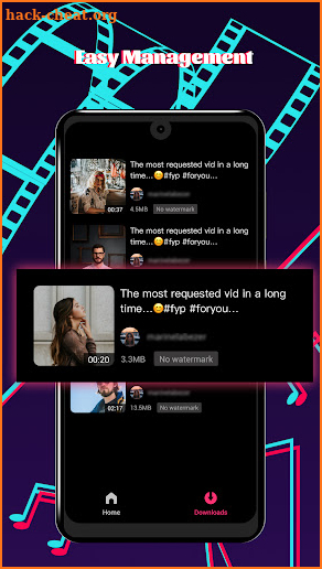 Tik Downloader No Watermark screenshot