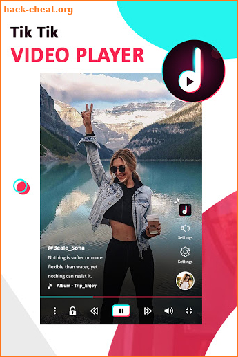 Tik Tik Video – Full Screen Video Player screenshot