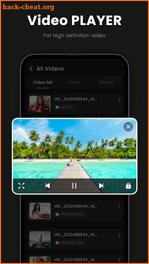 Tik Tik Video Player screenshot