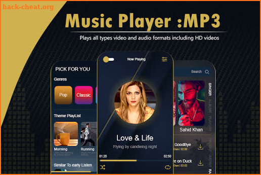 Tik Tik Video Player - Video Player & Music Player screenshot