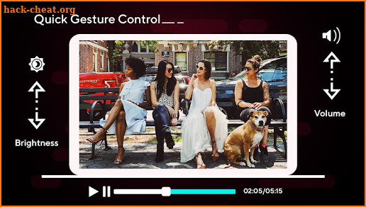 Tik Toe Video Player - HD Video Player screenshot