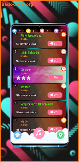 Tik Tok Song - Musically Piano game screenshot