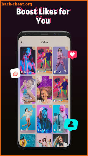 TikBoost - Grow tikFollowers & tikLikes for TikTok screenshot