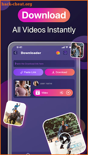 Tikdownloader - Save Videos screenshot