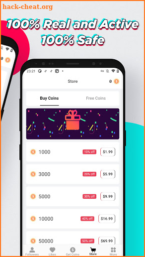 TikFame - Get Free Followers & Likes screenshot