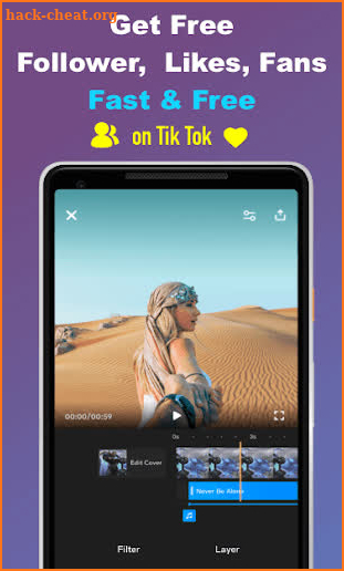 TikFamous for tik tok followers, likes, fans screenshot