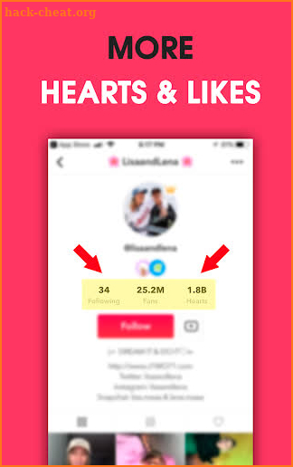 TikFans: Get Followers & Likes screenshot