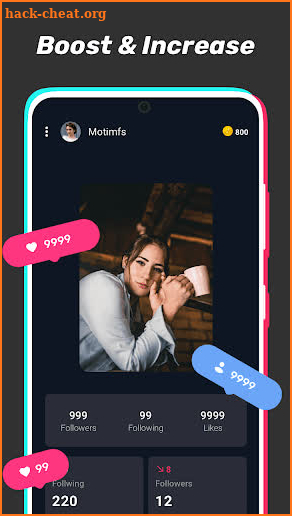 Tikfollow - Increase you Followers & Likes screenshot