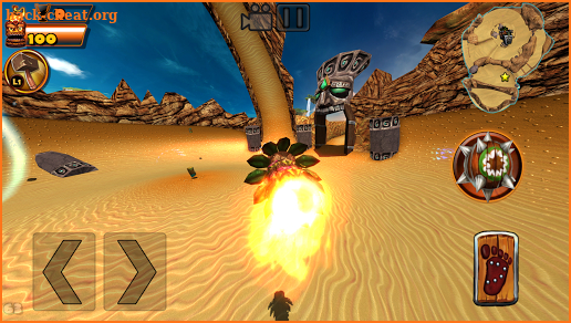 Tiki Kart Island screenshot