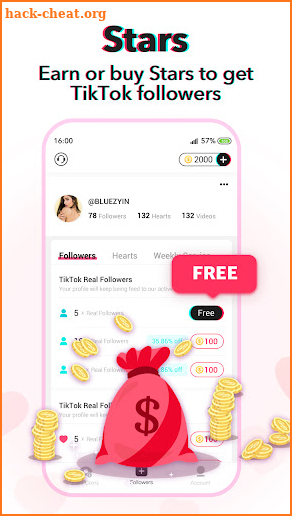 TikLike - followers & like screenshot