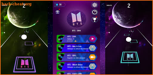 Tiles Hop: BTS vs BlackPink - Kpop screenshot