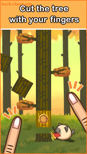 Timber Cat! screenshot